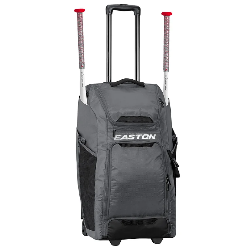 Cozy Comfort Style Sale Easton Wheeled Catcher's Bag (Charcoal)