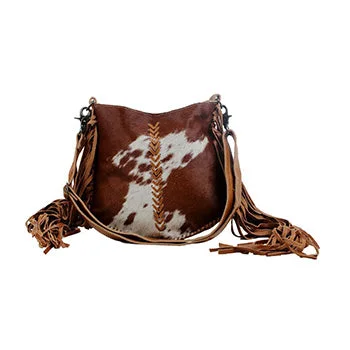 Durable And Fashionable Bags For Daily Use Edgy HairOn Cowhide Bag
