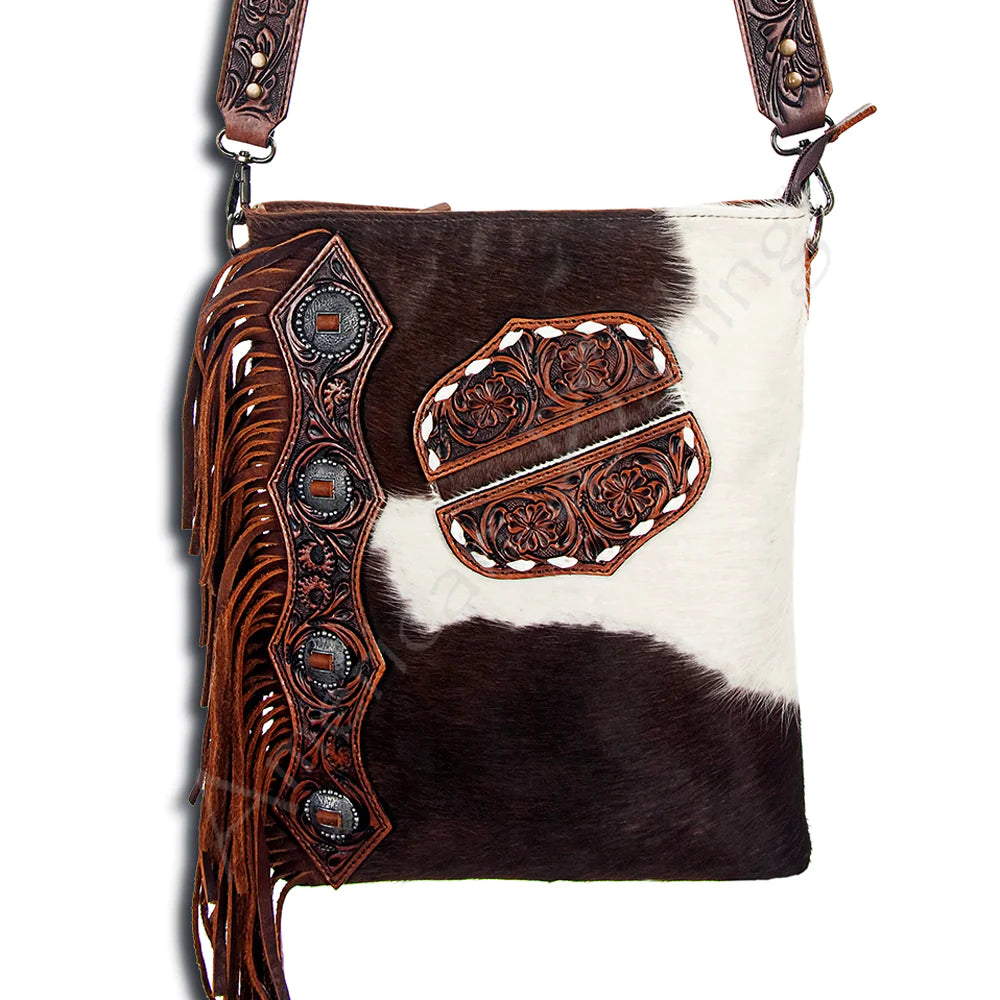 Bold And Flash-Sale Bags American Darling Conceal Carry Chap Cross Body w/ Hide