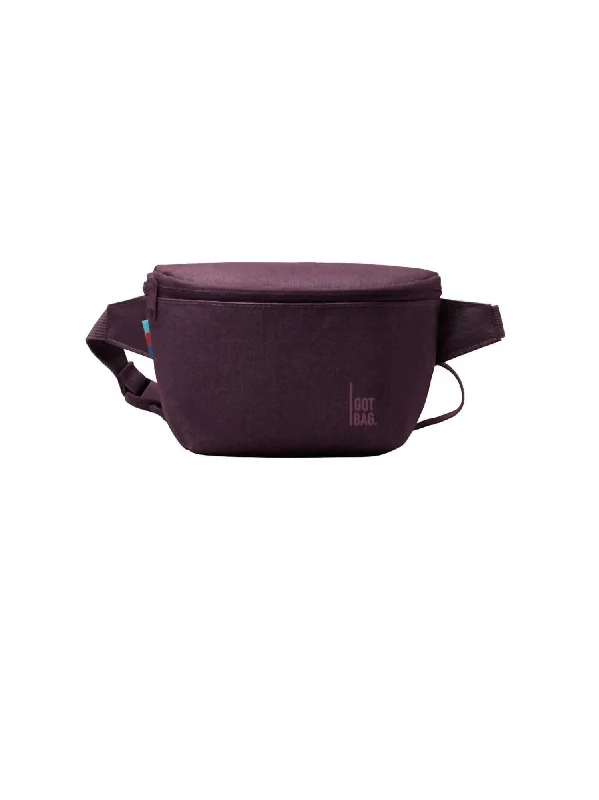 Unleash Your Style Hip Bag - Unisex In Squid Ink