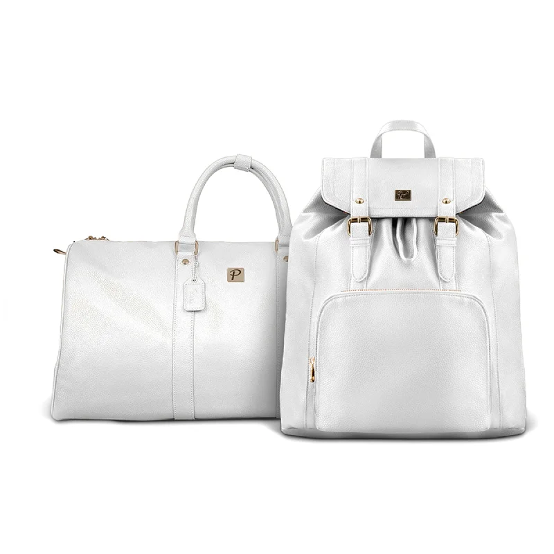white and gold