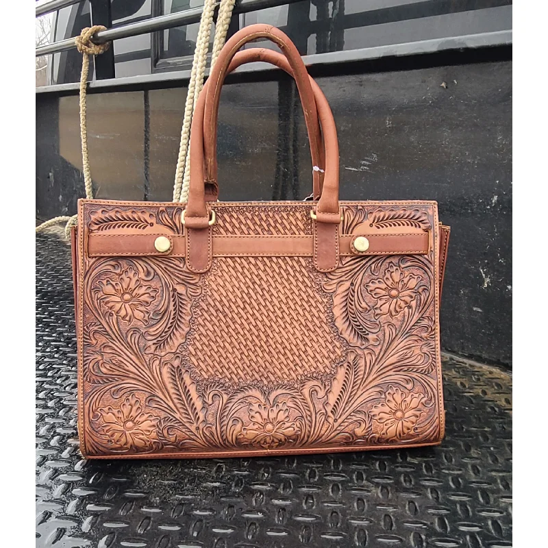 Luxury Seekers American Darling Tooled Leather Bag