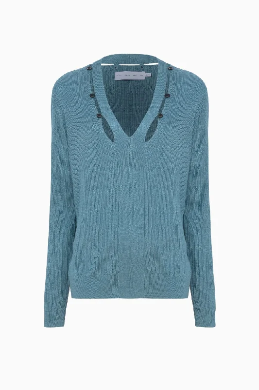Essentials On Sale Proenza Schouler White Label Elsie Knit Sweater - Juniper