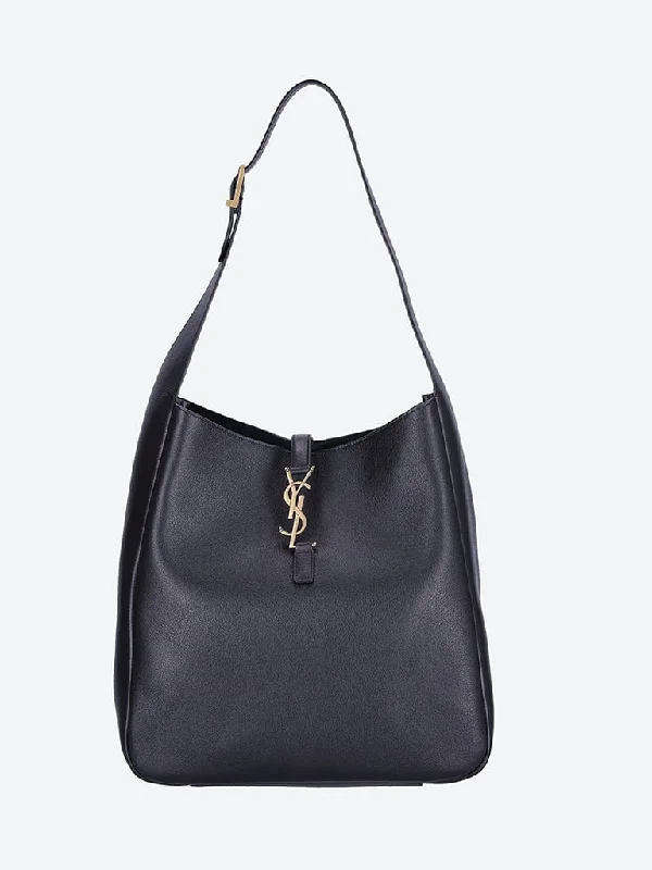 Best Deals Of The Season Le 5 à 7 supple large in smooth leather