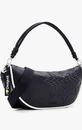 Glamorous Fashion Offers Sheffield Mini Moon Bag- Black