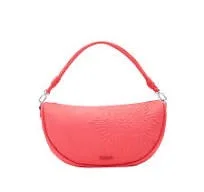 Affordable Luxury Fashion Sheffield Mini Moon Bag- Coral
