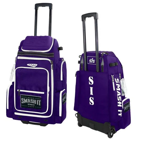 Modern Chic Discounts SMASH OPS Lil' Guerrilla Roller Bag - Purple/White