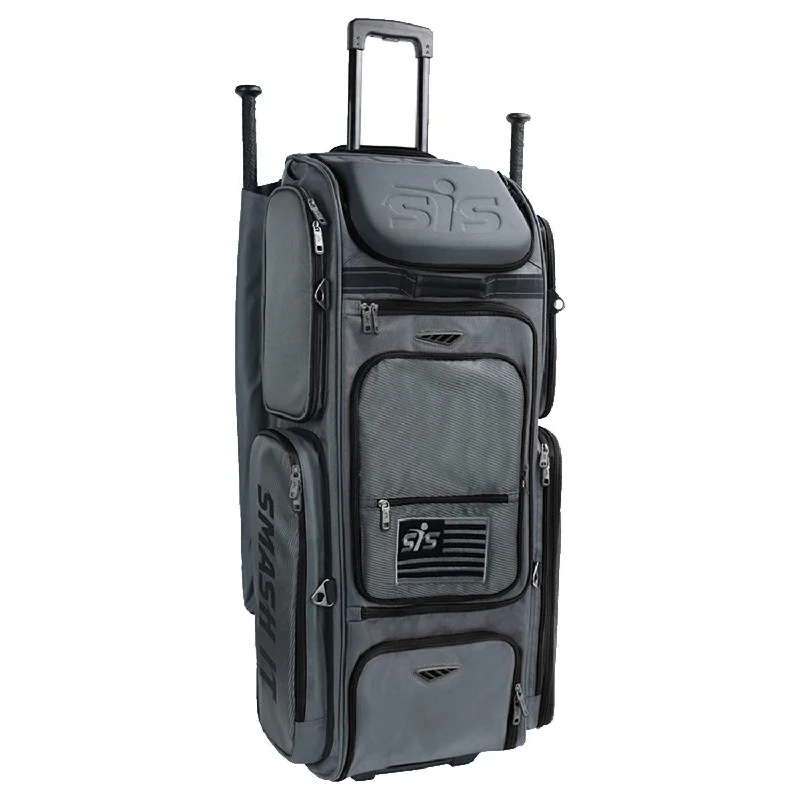 Comfortable Chic SMASH OPS V3 GUERRILLA Charcoal/Black Roller Bag