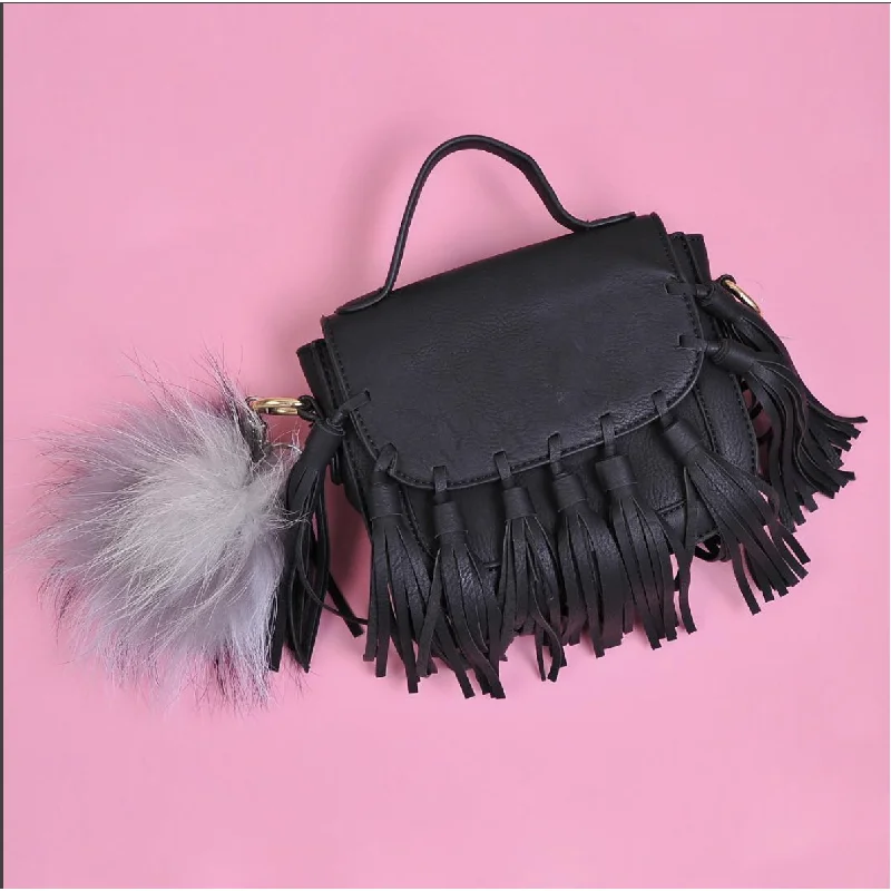 Discounted Designer Bags For Clearance Events Bari Lynn Tassel Handbag