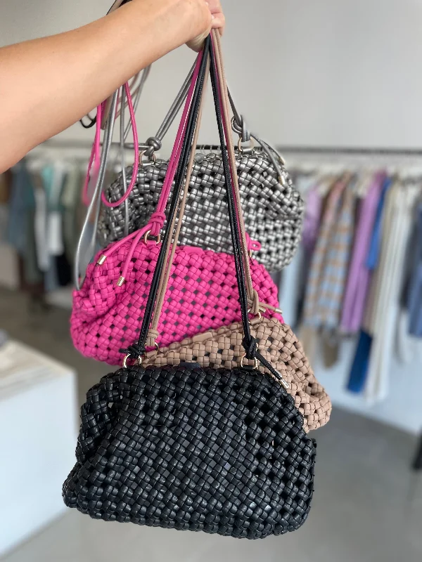 Limited-Time Offer On Trendy Bags Braided Crossbody Bag