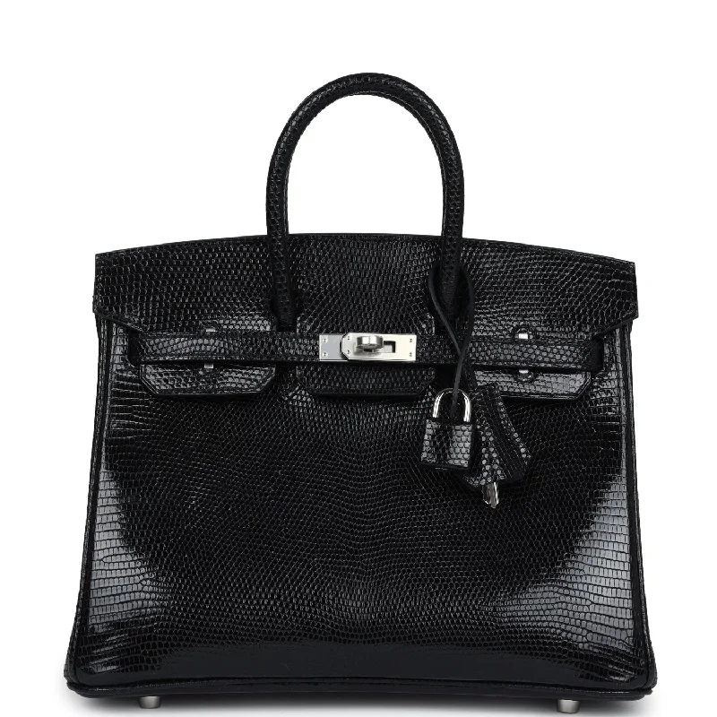 Modern And Limited-Time Offer Bags Hermes Birkin 25 Black Shiny Varanus Niloticus Lizard Palladium Hardware Modern And Limited-Time Offer Bags Hermes Birkin 25 Black Shiny Varanus Niloticus Lizard Palladium Hardware