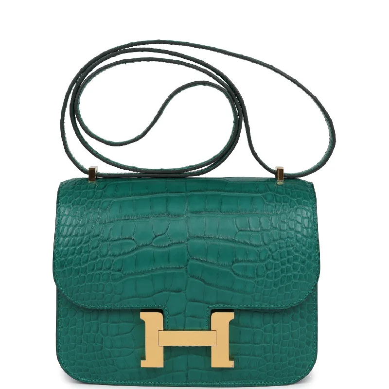 Limited-Time Offer On Trendy Bags Hermes Constance 18 Malachite Matte Alligator Gold Hardware Limited-Time Offer On Trendy Bags Hermes Constance 18 Malachite Matte Alligator Gold Hardware