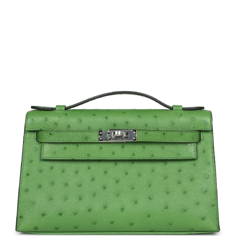Black Friday Deals On Stylish Handbags Hermes Kelly Pochette Vert Yucca Ostrich Palladium Hardware Black Friday Deals On Stylish Handbags Hermes Kelly Pochette Vert Yucca Ostrich Palladium Hardware