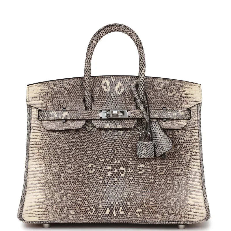 Eco-Friendly Bags For Sustainable Fashion Lovers Hermes Birkin 25 Ombre Varanus Salvator Lizard Palladium Hardware Eco-Friendly Bags For Sustainable Fashion Lovers Hermes Birkin 25 Ombre Varanus Salvator Lizard Palladium Hardware