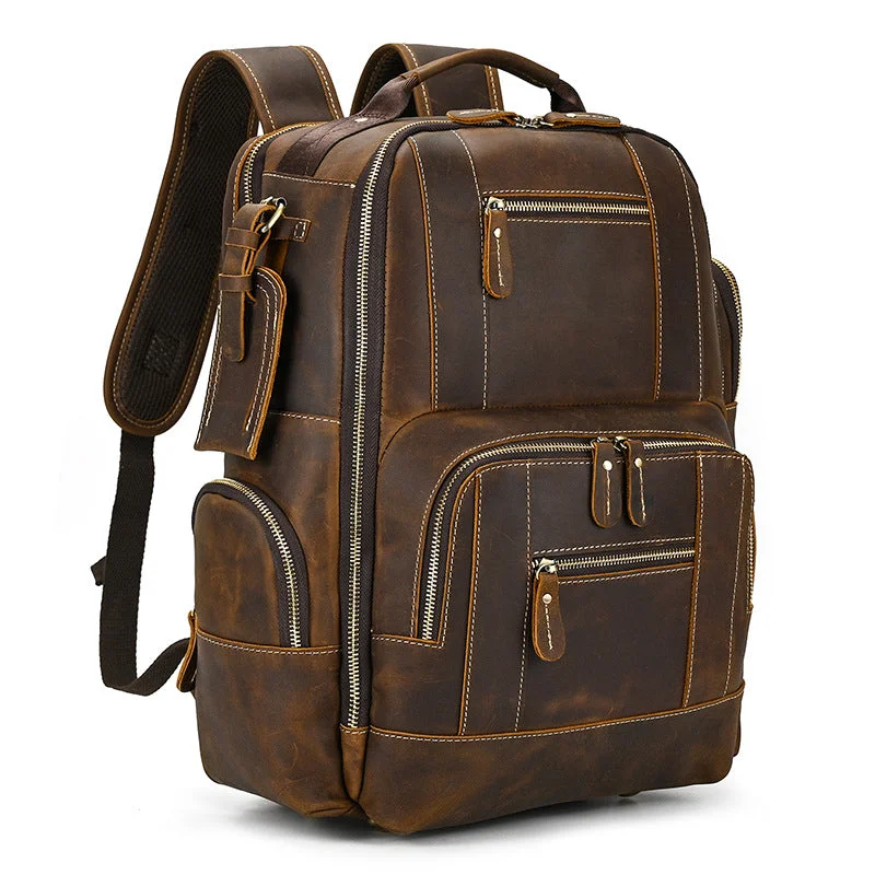 Trendy Bags Leather Backpack 15.6" Laptop Backpack Travel Weekend Daypack Rucksack Trendy Bags Leather Backpack 15.6" Laptop Backpack Travel Weekend Daypack Rucksack