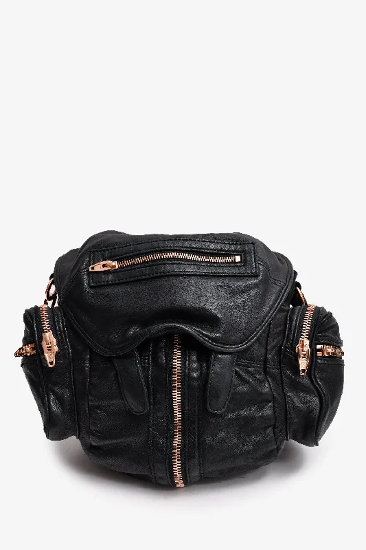 Bags For College Students On A Budget Alexander Wang Black Leather RGHW Mini Marti Backpack Bags For College Students On A Budget Alexander Wang Black Leather RGHW Mini Marti Backpack