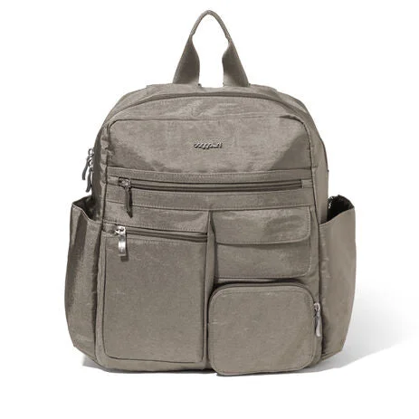 Customizable Bags For Personalized Style Modern Excursion Backpack - Sterling Shimmer Customizable Bags For Personalized Style Modern Excursion Backpack - Sterling Shimmer