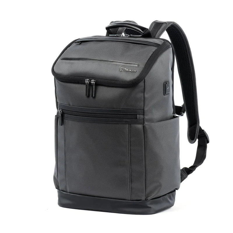 Senior Travelers Crew Executive Choice 3 Medium Top Load Backpack - Titanium Grey
