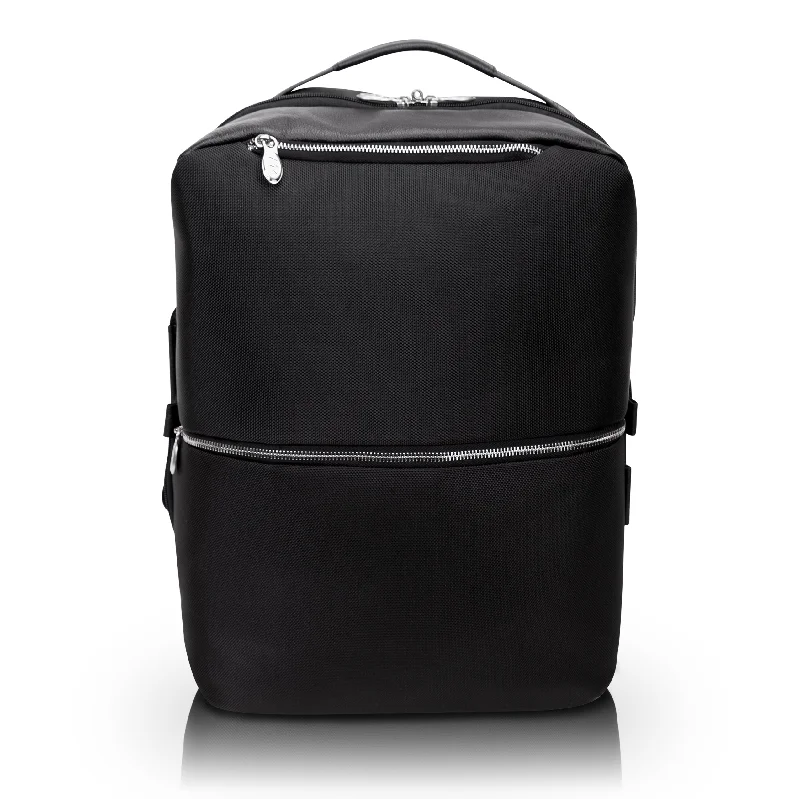 Bags For Outdoor Adventures EAST SIDE | 17” Nylon 2-In-1 Laptop Cross-Body & Backpack Bags For Outdoor Adventures EAST SIDE | 17” Nylon 2-In-1 Laptop Cross-Body & Backpack