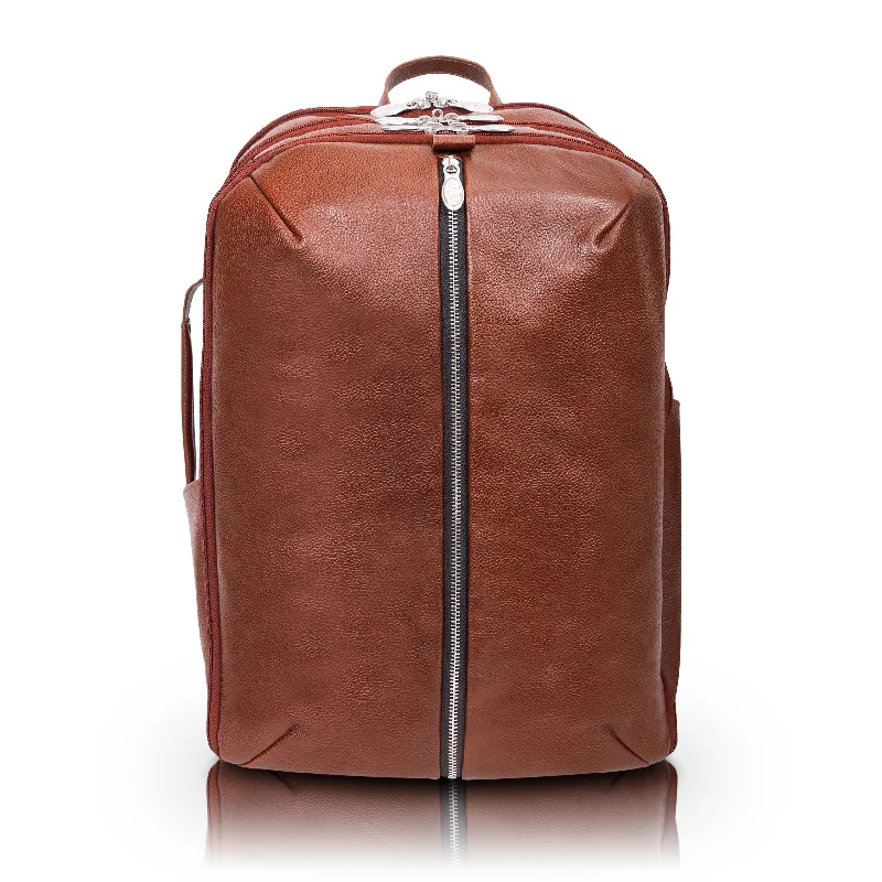 Professional Bags With Office Discounts ENGLEWOOD | 17” Leather Carry-All Weekend Laptop Backpack Professional Bags With Office Discounts ENGLEWOOD | 17” Leather Carry-All Weekend Laptop Backpack