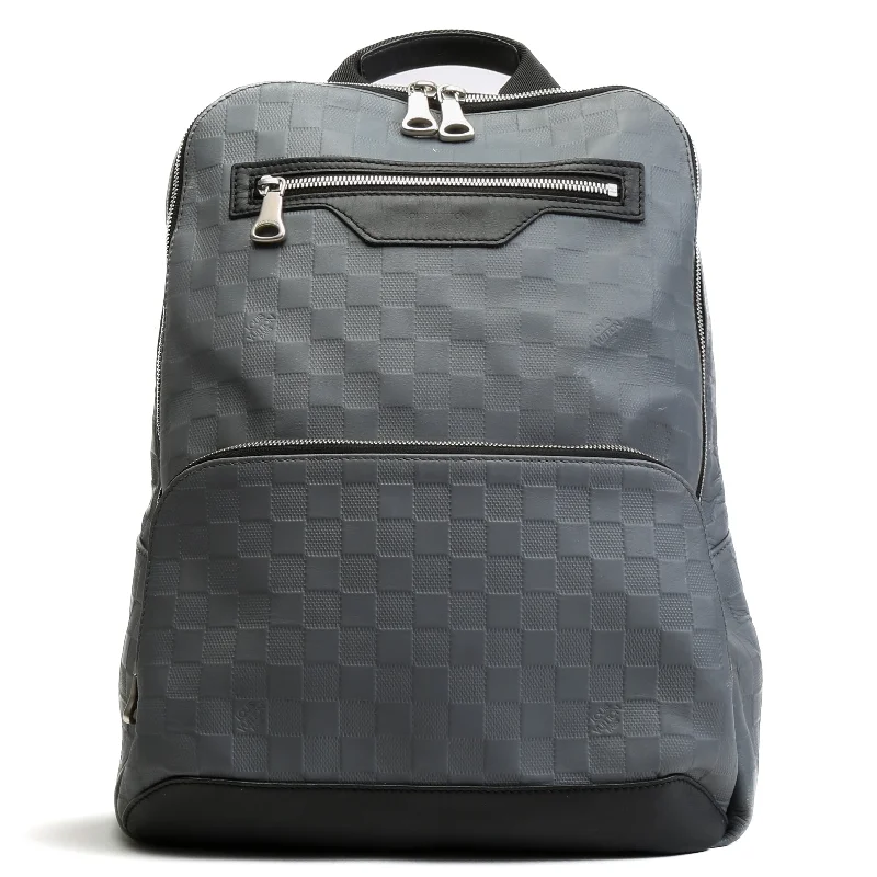 Bag For Luxury Lovers LOUIS VUITTON Avenue Damier Infini Leather Backpack - Gray OUTLET FINAL SALE Bag For Luxury Lovers LOUIS VUITTON Avenue Damier Infini Leather Backpack - Gray OUTLET FINAL SALE