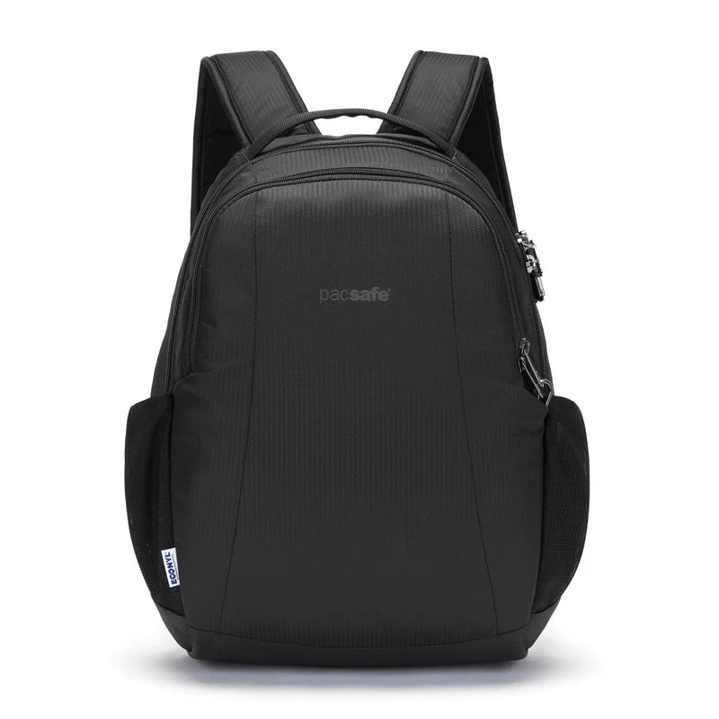 Trendy Bags For Teenage Girls MetroSafe LS350 ECONYL Backpack-black -discontinued style number Trendy Bags For Teenage Girls MetroSafe LS350 ECONYL Backpack-black -discontinued style number