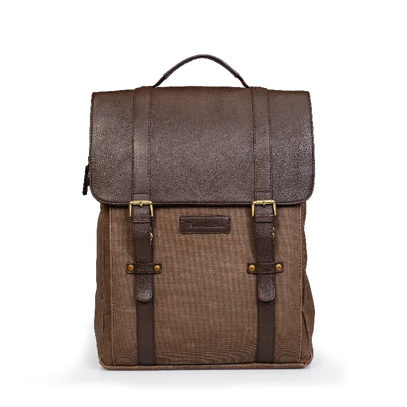 Tsa-Approved Bags For Hassle-Free Airport Security RUSTIC LEATHER BROOK CANVAS LEATHER BACKPACK Tsa-Approved Bags For Hassle-Free Airport Security RUSTIC LEATHER BROOK CANVAS LEATHER BACKPACK