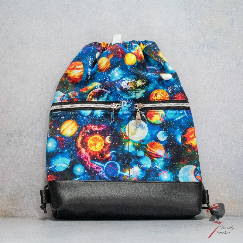 Stylish Bags For Fashion Influencers And Bloggers Solar System Begonia Backpack