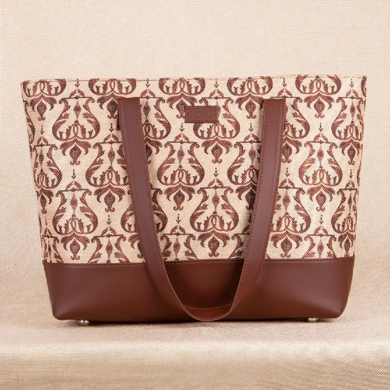 Designer Bags For Luxury Collectors With Offers Chhavi Niwas Jhoomar Motif Shoulder Tote Bag Designer Bags For Luxury Collectors With Offers Chhavi Niwas Jhoomar Motif Shoulder Tote Bag