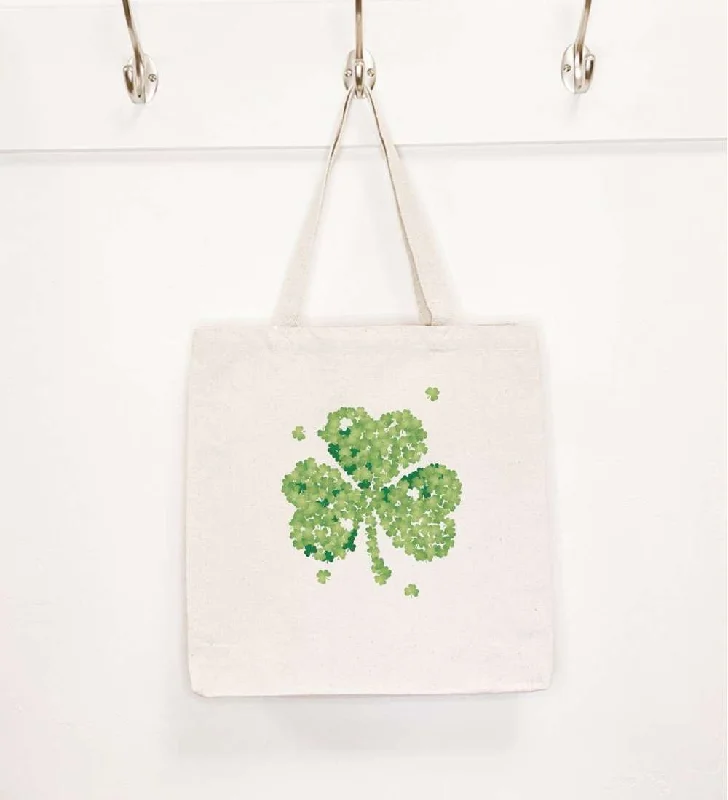 Stylish Bags For Fashion Influencers And Bloggers Clover of Clovers - Canvas Tote Bag Stylish Bags For Fashion Influencers And Bloggers Clover of Clovers - Canvas Tote Bag