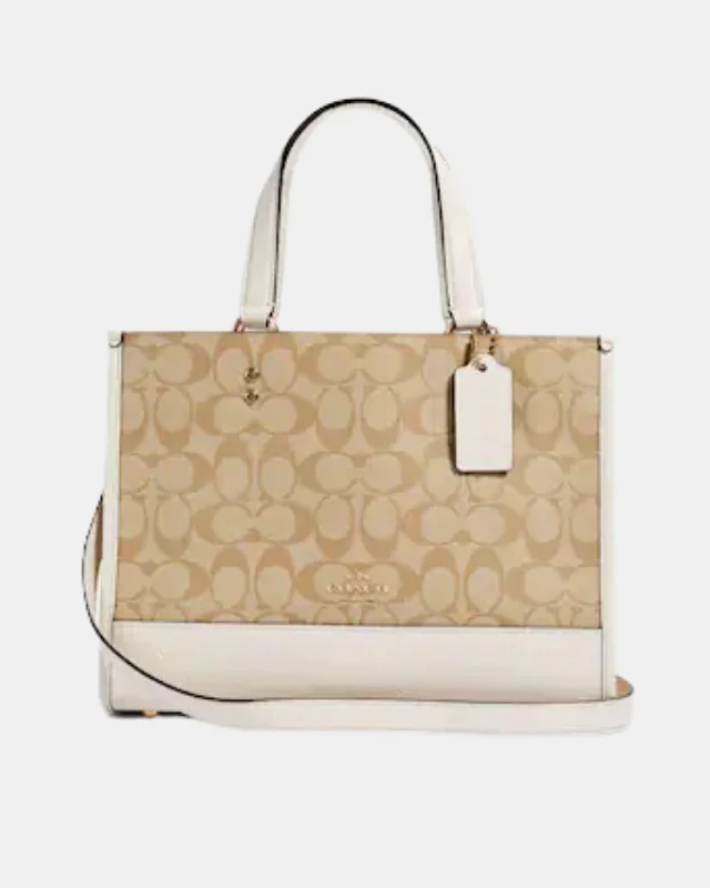Luxury Bags With Premium Materials And Craftsmanship Coach Dempsey Carryall In Signature Canvas Luxury Bags With Premium Materials And Craftsmanship Coach Dempsey Carryall In Signature Canvas