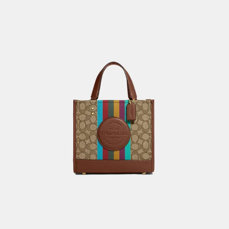 Office Professionals Coach Dempsey Tote 22 In Signature Jacquard With Coach Patch And Stripe Office Professionals Coach Dempsey Tote 22 In Signature Jacquard With Coach Patch And Stripe