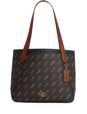 Limited-Time Offer On Trendy Bags Coach Horse And Carriage Tote With Horse And Carriage Dot Print Limited-Time Offer On Trendy Bags Coach Horse And Carriage Tote With Horse And Carriage Dot Print