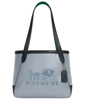 Black Friday Deals On Stylish Handbags Coach Tote 27 In Colorblock With Horse And Carriage Black Friday Deals On Stylish Handbags Coach Tote 27 In Colorblock With Horse And Carriage