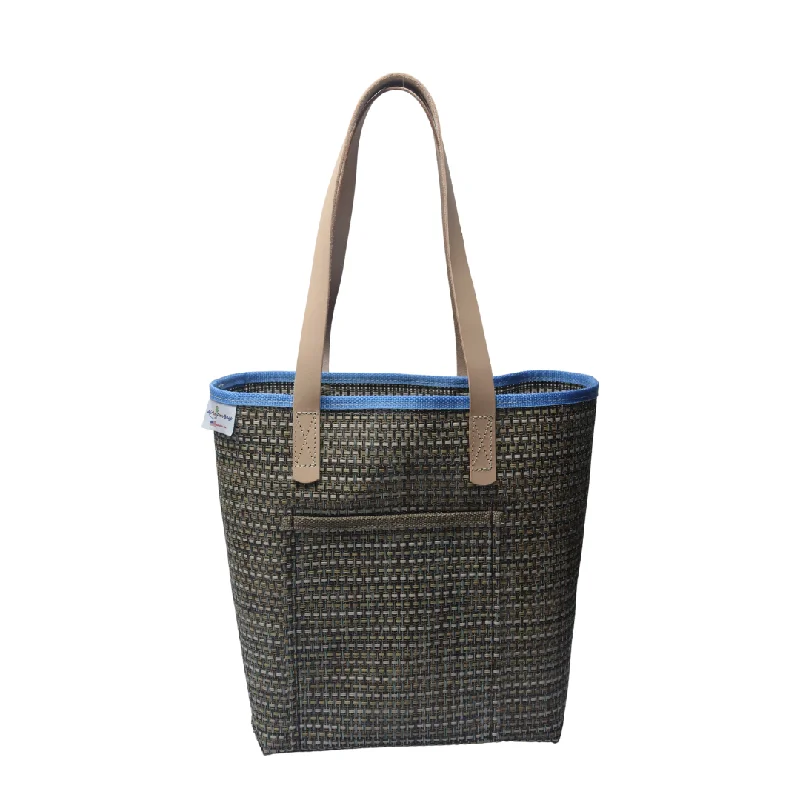 Limited Edition Bags For Collectors M1204L Medium Grass Weave Design Green Colored Tote Limited Edition Bags For Collectors M1204L Medium Grass Weave Design Green Colored Tote