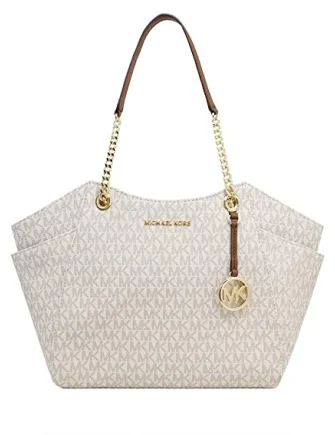 Flash Sale On Premium Bags Michael Michael Kors Jet Set Travel Large Chain Signature Tote Flash Sale On Premium Bags Michael Michael Kors Jet Set Travel Large Chain Signature Tote