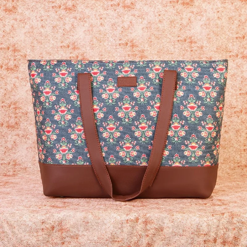 Party Bags For New Year's Eve And Special Occasions Mughal Garden Print Shoulder Tote Bag Party Bags For New Year's Eve And Special Occasions Mughal Garden Print Shoulder Tote Bag