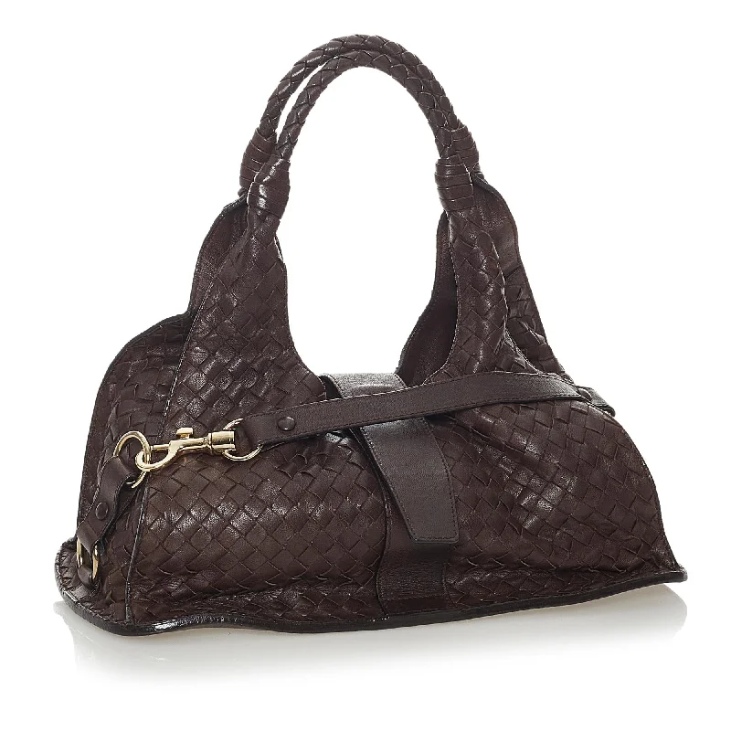 Professional Bags With Office Discounts Bottega Veneta Intrecciato Leather Shoulder Bag (SHG-28194) Professional Bags With Office Discounts Bottega Veneta Intrecciato Leather Shoulder Bag (SHG-28194)