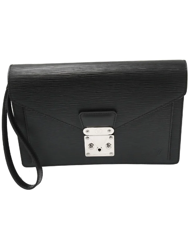Durable And Fashionable Bags For Daily Use Epi Leather Clutch Bag in Pristine Condition Durable And Fashionable Bags For Daily Use Epi Leather Clutch Bag in Pristine Condition