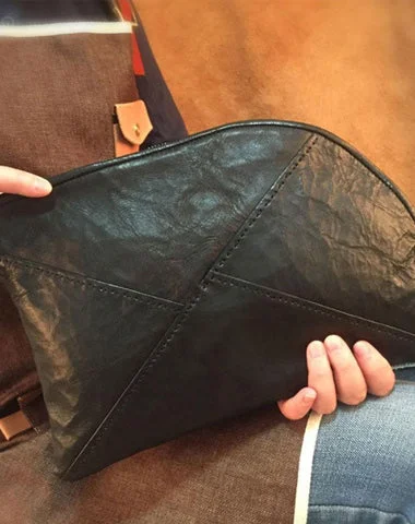 Sleek And Seasonal Sale Bags Genuine Leather Braided Mens Clutch Cool Slim Shoulder Bag Zipper Clutch Wristlet Wallet for Men Sleek And Seasonal Sale Bags Genuine Leather Braided Mens Clutch Cool Slim Shoulder Bag Zipper Clutch Wristlet Wallet for Men
