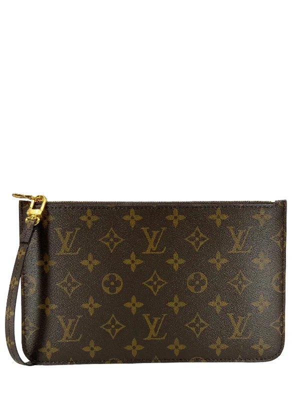 Stylish Bags For Fashion Bloggers LOUIS VUITTON Monogram Teddy Neverfull MM Pochette Wristlet NEW Stylish Bags For Fashion Bloggers LOUIS VUITTON Monogram Teddy Neverfull MM Pochette Wristlet NEW