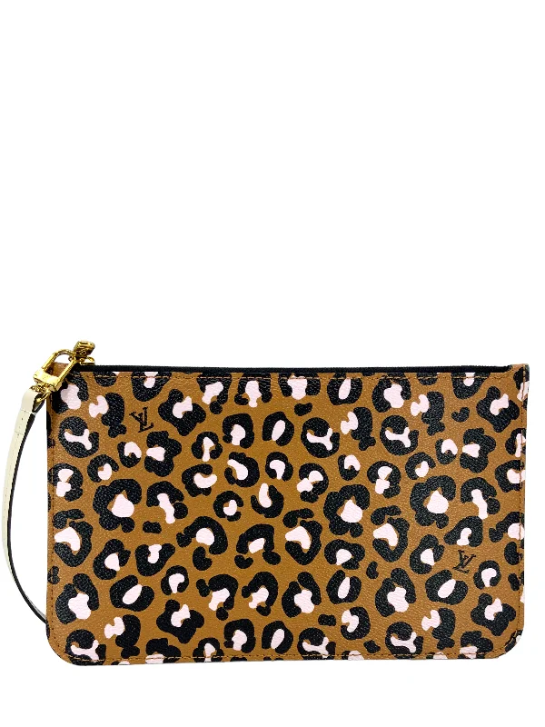 Luxury Bags For Working Professionals LOUIS VUITTON Wild at Heart Neverfull MM Pochette Wristlet NEW Luxury Bags For Working Professionals LOUIS VUITTON Wild at Heart Neverfull MM Pochette Wristlet NEW