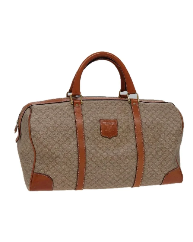 Lightweight Bags For Senior Travelers Macadam Canvas Boston Bag with Leather Zip Pull Lightweight Bags For Senior Travelers Macadam Canvas Boston Bag with Leather Zip Pull