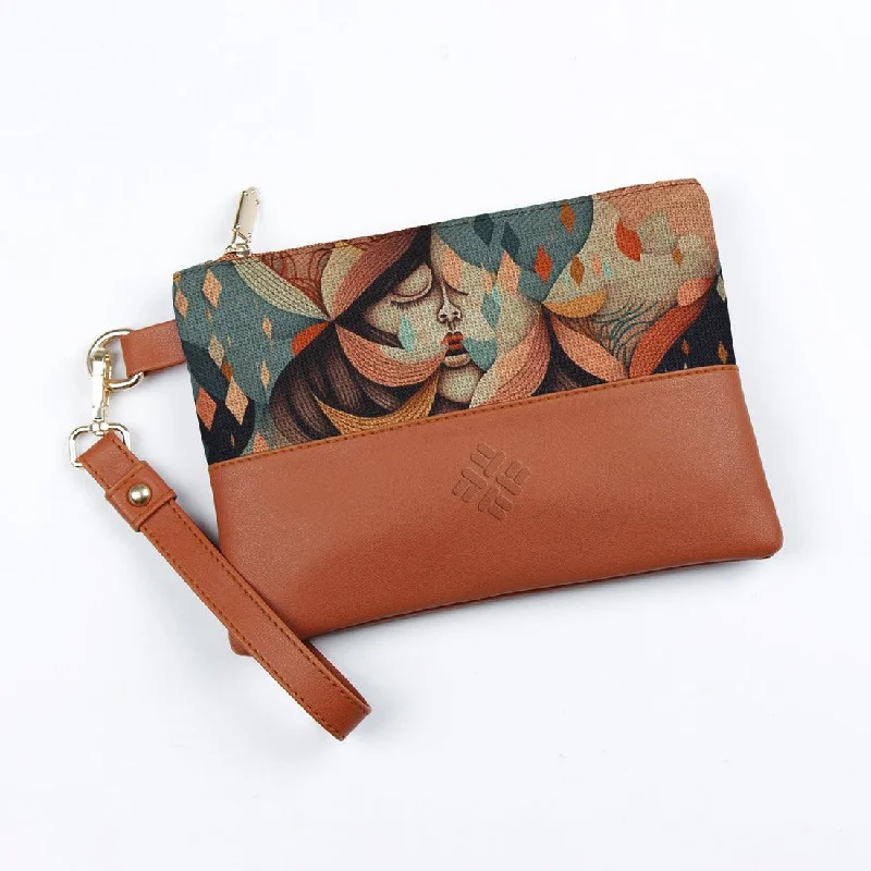 Bags For Urban And Trendy Looks Toiletry Pouch Floral Girl