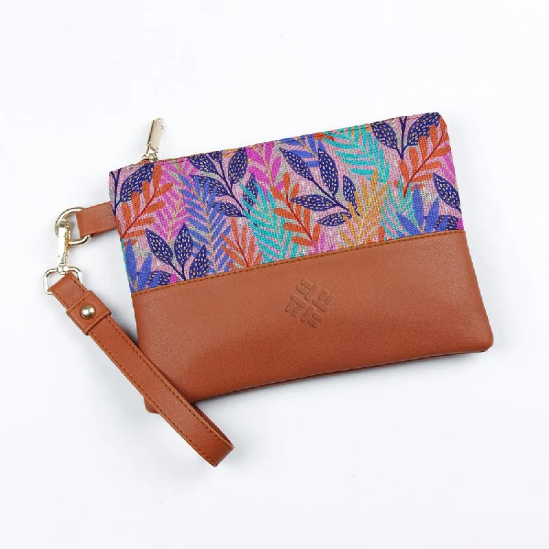Retro Lovers Toiletry Pouch Vibrant Vines