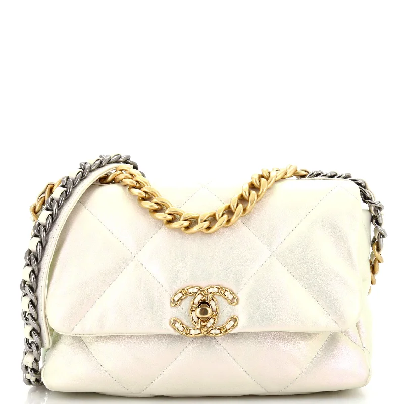 Inspired Bags For Luxury Fashion Lovers 19 Flap Bag Quilted Iridescent Calfskin Medium Inspired Bags For Luxury Fashion Lovers 19 Flap Bag Quilted Iridescent Calfskin Medium
