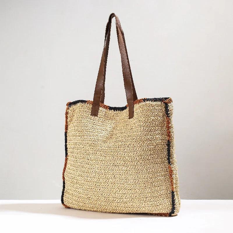 Limited-Time Offer On Trendy Bags Beige - Handcrafted Multipurpose Raffia Shoulder Bag Limited-Time Offer On Trendy Bags Beige - Handcrafted Multipurpose Raffia Shoulder Bag