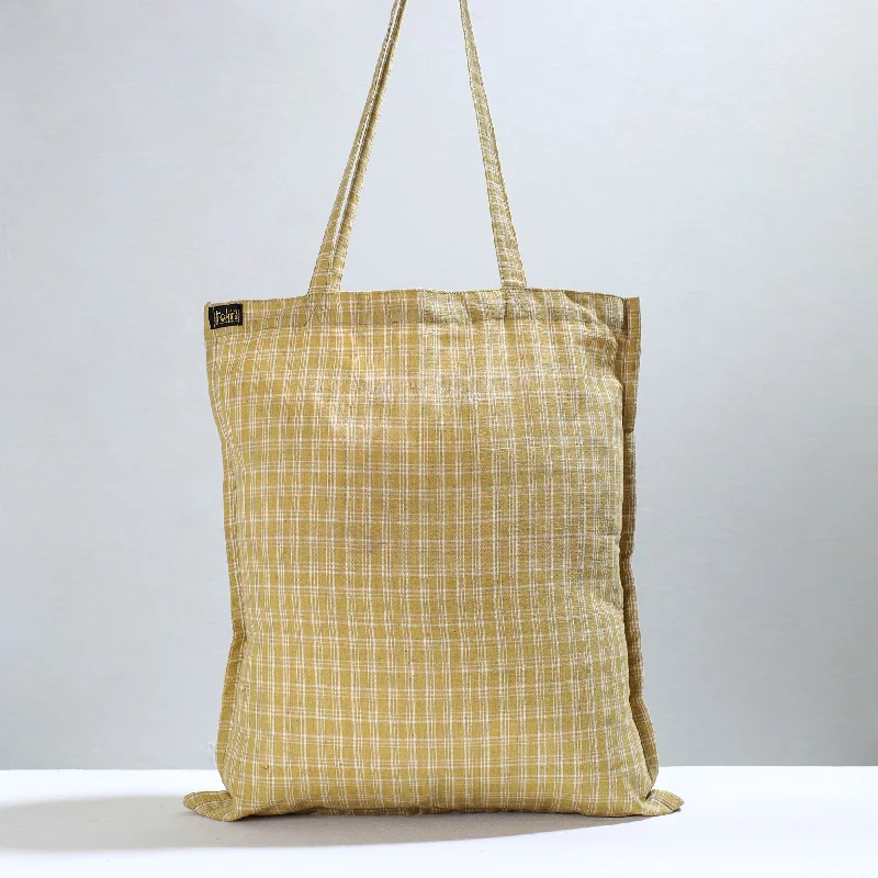 Designer Bags For Luxury Collectors Yellow - Jhiri Pure Handloom Cotton Jhola Bag 23 Designer Bags For Luxury Collectors Yellow - Jhiri Pure Handloom Cotton Jhola Bag 23