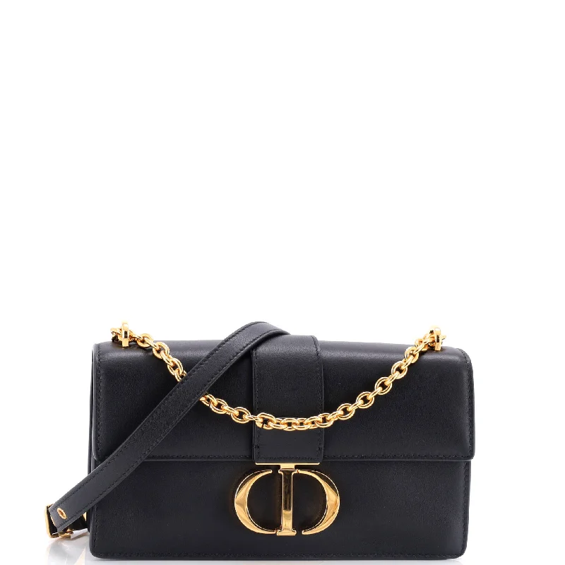 Minimalist Leather Bag For Modern Aesthetics 30 Montaigne Chain Flap Bag Leather East West Minimalist Leather Bag For Modern Aesthetics 30 Montaigne Chain Flap Bag Leather East West