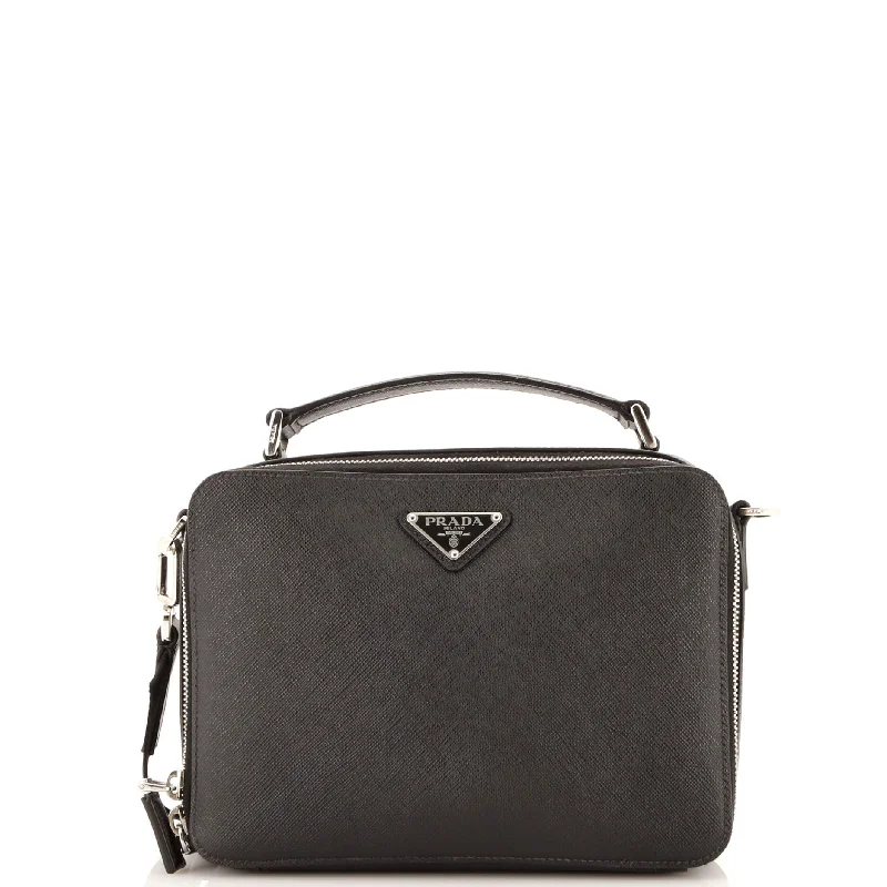 Edgy Bags For Bold And Daring Fashionistas Brique Crossbody Bag Saffiano Leather Small Edgy Bags For Bold And Daring Fashionistas Brique Crossbody Bag Saffiano Leather Small